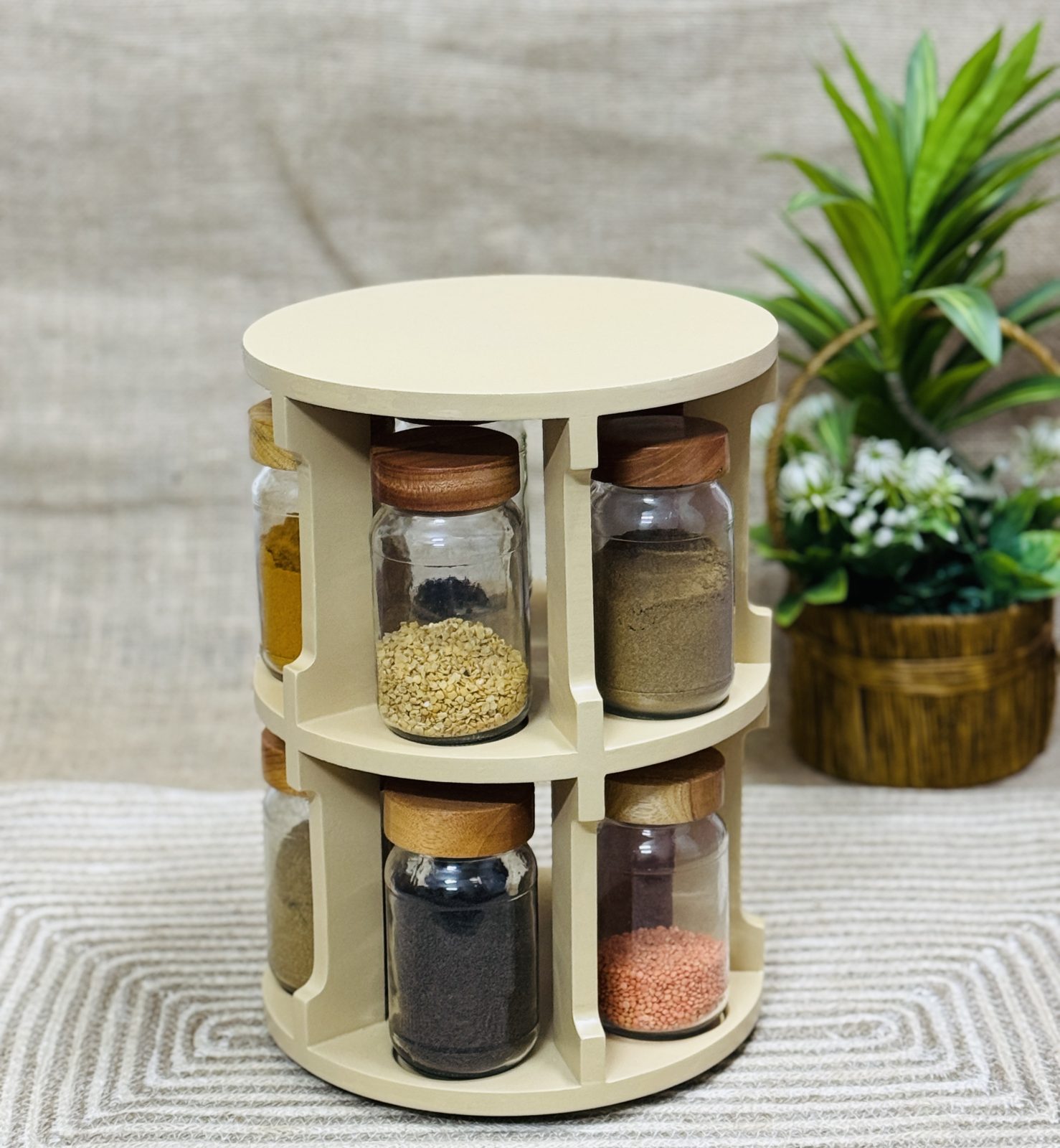 360° Rotating Spice Rack