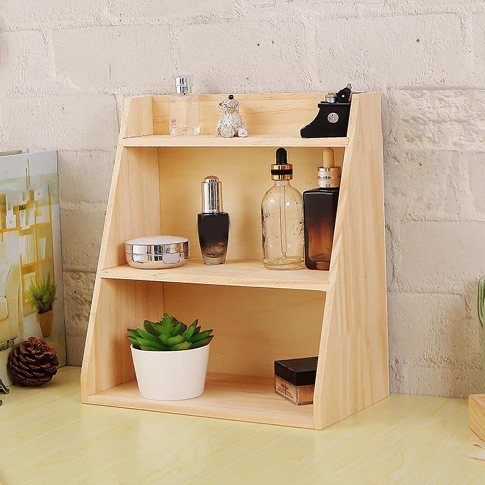 s-l1600.jpeg 3 Layer Wooden Makeup Holder