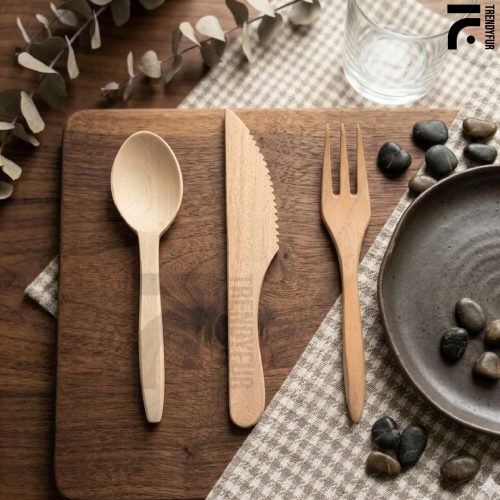 Wooden Cutlery - 3pcs/set